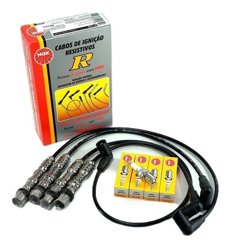 Kit Cables Y Bujias Gol Trend Fox Suran Saveiro Golf Voyage