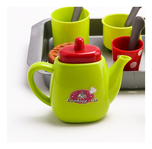 1 Juego De Teteras De Juguete, Juego De Tazas De Té, Muebles