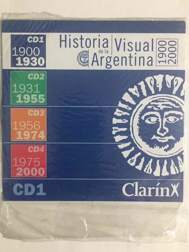 Cd Rom #1 Clarín. Historia Visual De La Argentina. Nuevo