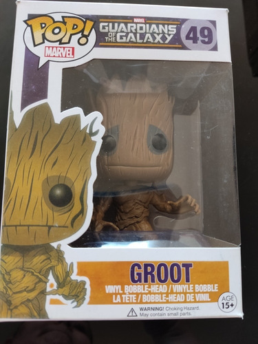 Funko Pop, Guardianes Of The Galaxy, Groot #49 