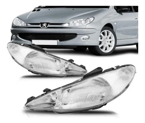 Semioptica Peugeot 206 98/04 Izquierda