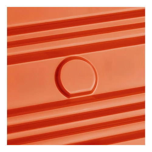 Valija Trunk Grande Expandible 80 Cm Delsey Rempart Color Naranja