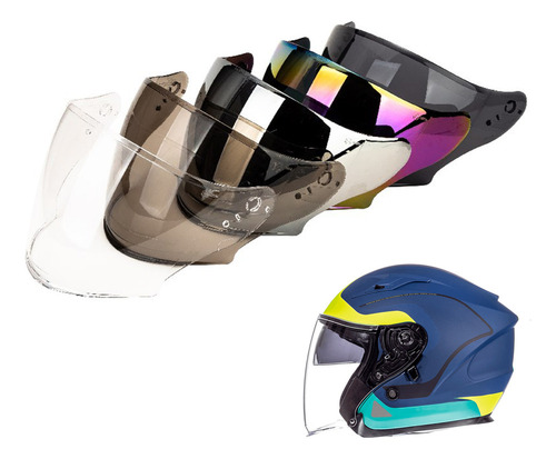 Mz Lente De Casco Surface Helmet Cambered Avenue Sv Lens
