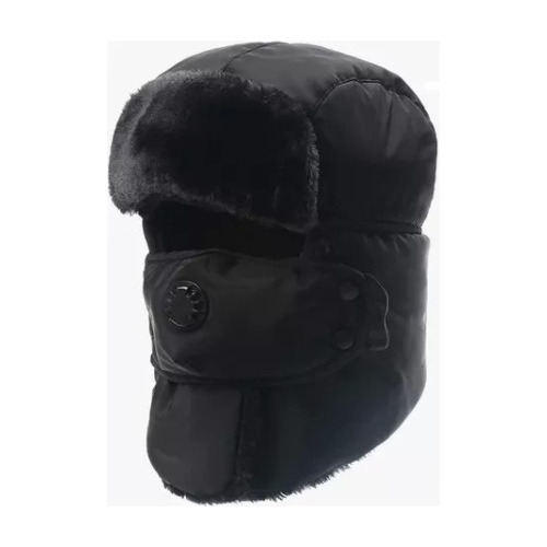 Gorro Ruso Pasa Montaña Cuello Polar Capucha Moto Tapaboca