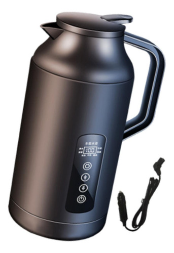 Hervidor De Acero Inoxidable De 1,5 L, 12v, 24v, Sin Base