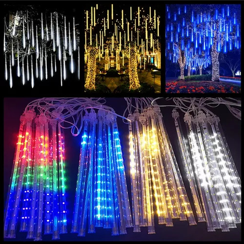 Para Nueva Cadena De Luces Led Para Lluvia De Meteoritos