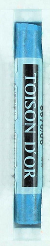 Imagen 2 de 4 de Tiza Pastel Koh-i-noor Toison D'or 8570 Celeste Fluo Unidad