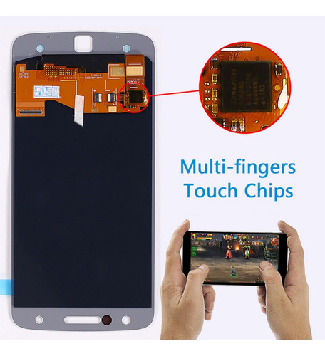 Tela De Toque Lcd Amoled Para Moto Z Droid Xlte Xt1650