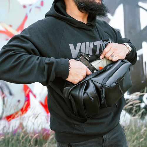 Viktos Upscale3 - Slingbag Táctico De Piel Edc Con Correa Ac