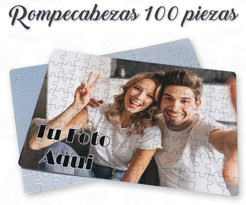 ¡ahora! Rompecabezas Personalizado Con Tu Imagen  100 Piezas