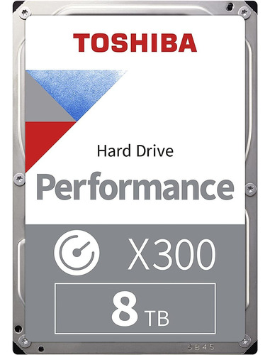 Toshiba Bk X300 Perfor Hard Drive 8 Tb, 256 Mb