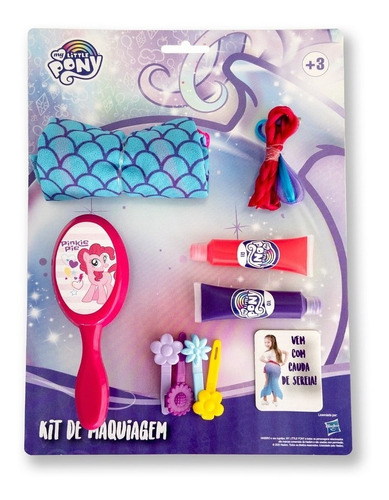 Kit Cartela - My Little Pony C/calda De Sereia - Pupee 