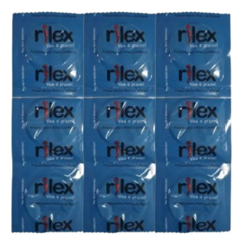 Caixa Preservativo Camisinha Lubrificado Rilex 144 Unidades