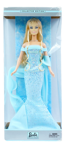 Barbie Birthstone Collection March Aquamarine 2002 Edition
