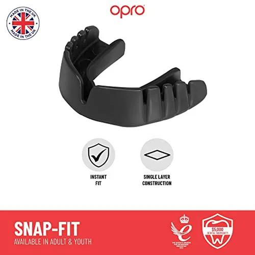Protector Bucal Deportivo Opro Snap-fit Instant Level - Adul