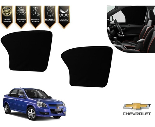 2x Cubresol Auto Parasol Ventana Lateral Chevy Monza C3 2012