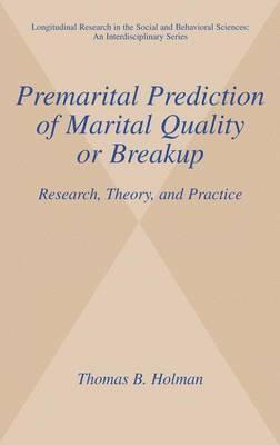 Libro Premarital Prediction Of Marital Quality Or Breakup...