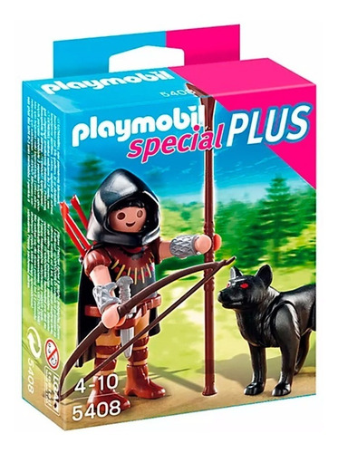 Juguete Personaje Caballero Con Lobo 5408 - Playmobil
