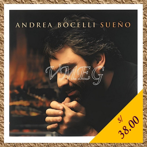 Vmeg Cd Andrea Bocelli 1999 Sueño