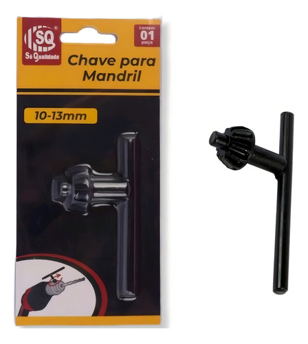 Chave P/ Furadeira Mandril 10-13 Mm Universal Vonder