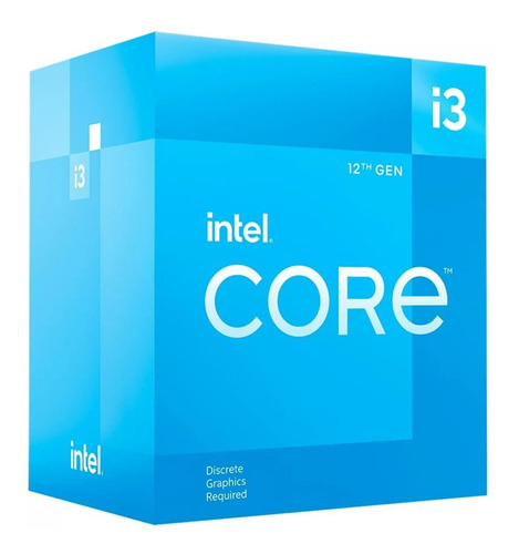 Processador Intel Core I3 12100f 4 Cores 8 Threads
