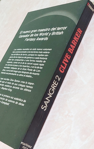 Gran Super Terror Sangre 2 Clive Barker