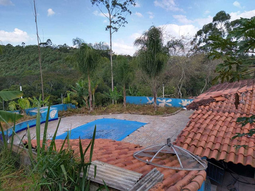 Chácara 6 Cômodos, Piscina ,área De Lazer 9 Mil Metros