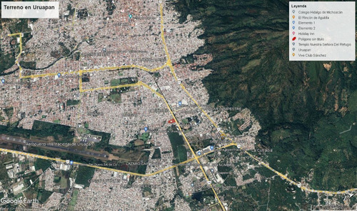 Terreno En Venta En Uruapan, Michoacan.