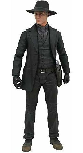 Figura De Acción Hombre De Negro De Westworld 7 Pulgadas