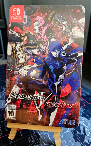 Shin Megami Tensei V: Vengeance Switch Steelbook Nuevo (Usado)