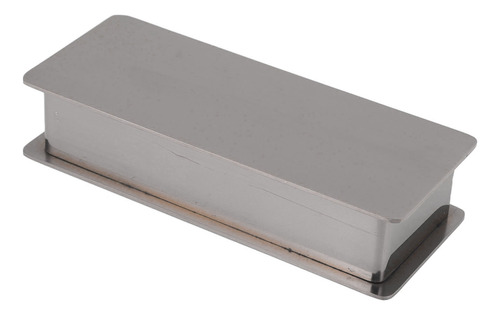 Soporte Para Palillos Con Tapa Rectangular De Acero Inoxidab