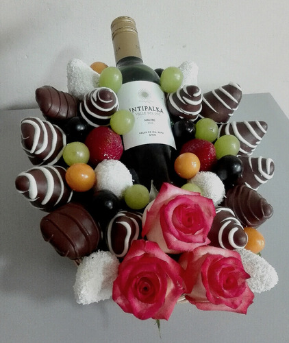 Imagen 7 de 10 de Originales Arreglos Frutales, Florales Y Mixtos