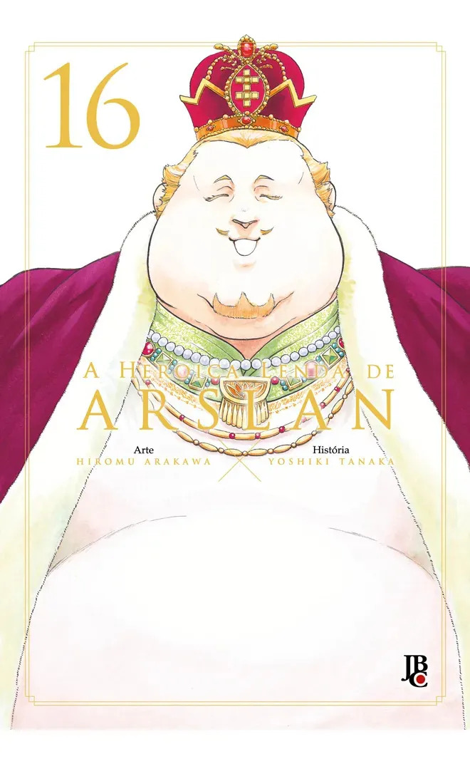Capa de A Heroica Lenda de Arslan Volume 16