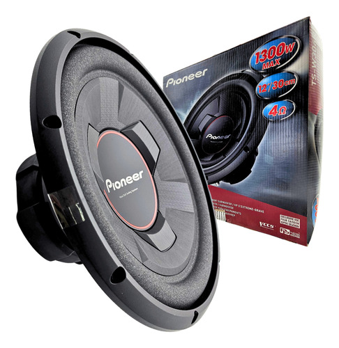 Woofer 12 PuLG 1300w 350w Rms 4 Ohm Pioneer Tsw306r 1pieza