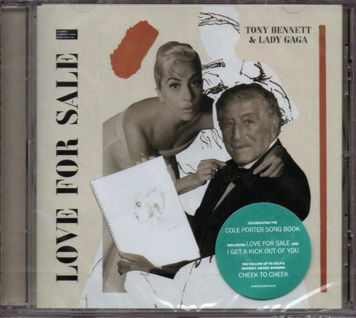 Cd Love For Sale Tony Bennett Y Lady Gaga