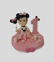 Comprar Minnie Nena Adorno De Torta Porcelana Fria