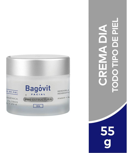 Bagovit Facial Pro Estructura Día Crema Antiage Tipo de piel Sensible Volumen de la unidad 55 mL