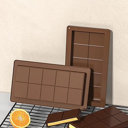 Molde De Barra De Chocolate Molde De Chocolate Rectangular M