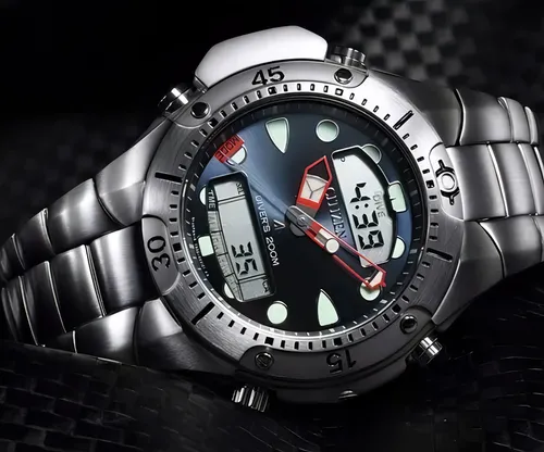 Relogio Citizen Jp1060-52l Promaster / Aqualand Jp1060 Azul