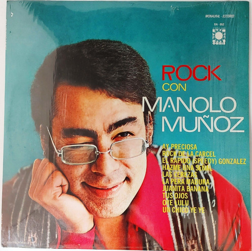 Manolo Muñoz - Rock Con Manolo Muñoz Lp