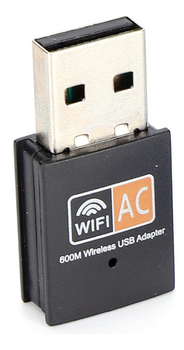 Adaptador Inalámbrico Usb Wifi 2.4g/5g Red De Banda Dual Par