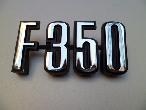Insignia Emblema En Guardabarros F-350 Ford 74/82 Metalica