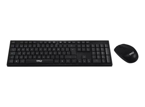 Kit Combo Teclado + Mouse Inalambrico Only Ws 100