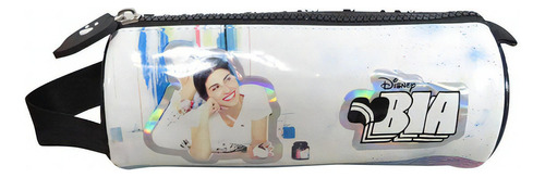 Cartuchera Bia Cartoon Tubo Disney Cresko Color Negro Liso