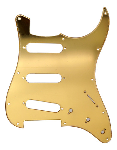 Protector De Guitarra Mirror Guitar Pickguard Sss De 11 Aguj