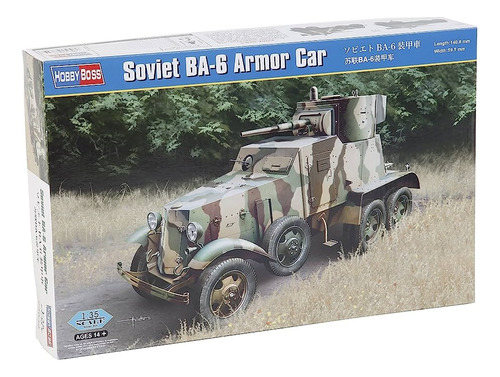 Hobby Boss Blindado Soviet Ba-6 Armour Car 1/35 Supertoys