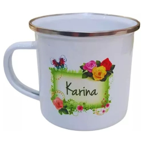 Taza / Jarro Enlozado Personalizado