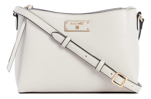 Nine West Leonel 3 Comp Bandolera, Leche