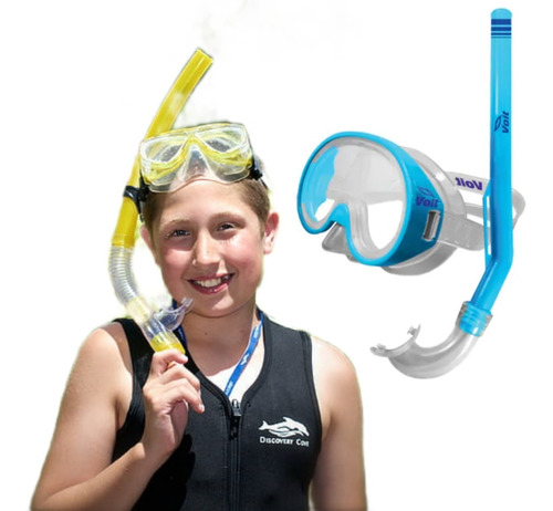 Set De Buceo Visor Y Snorkel Infantil Voit Junior Original