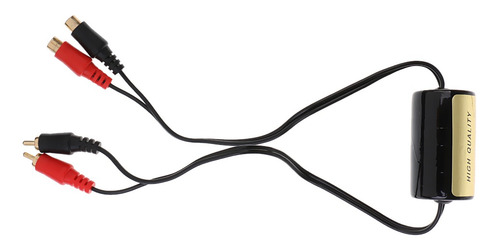 O Isolador De Loop À Terra Do Filtro De Ruído De Áudio